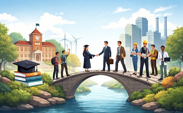 Building Bridges Between Educational Institutions and the World of Work 